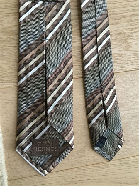 hermes tie fake